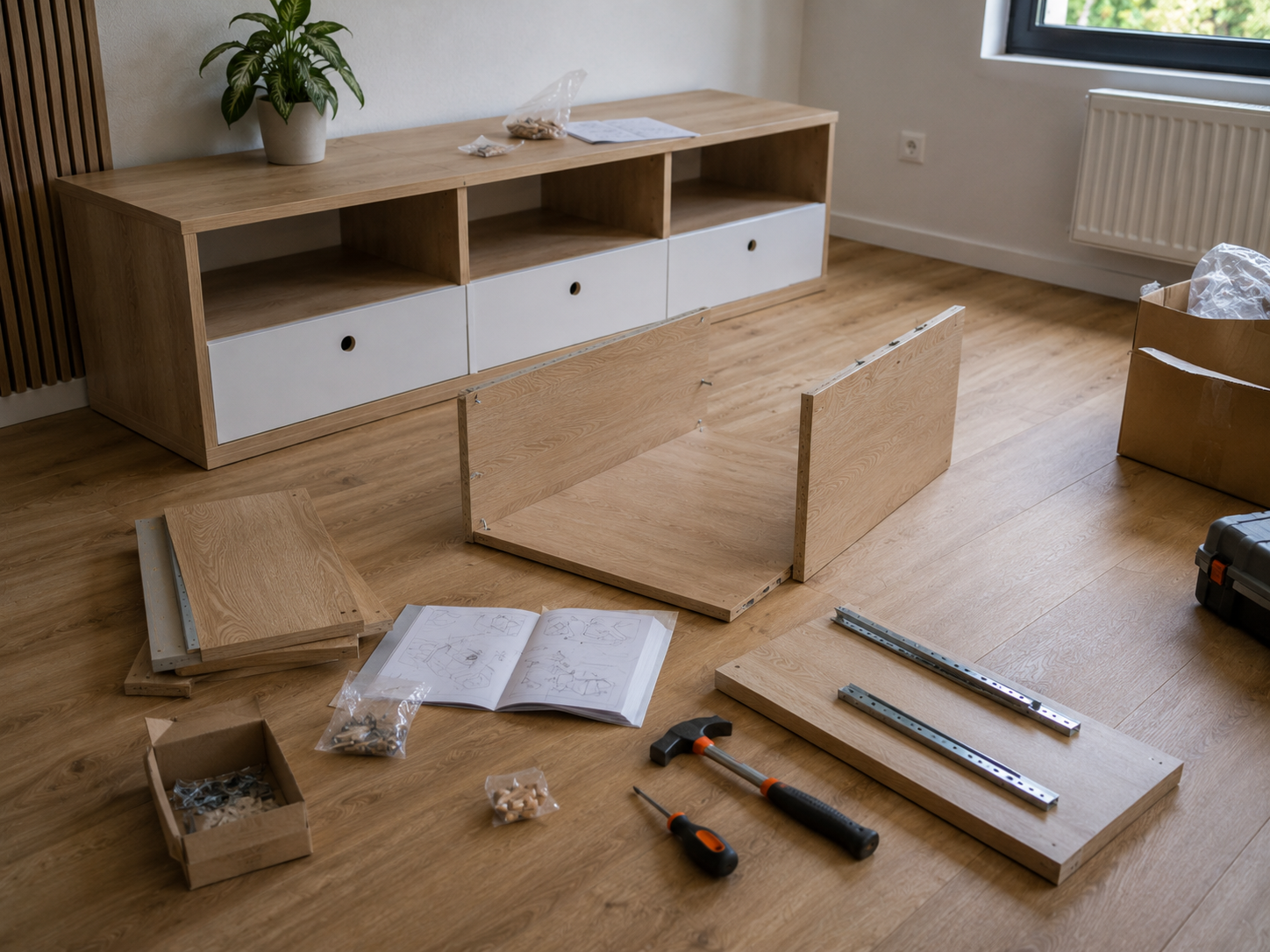 Montage mobilier à Chantepie